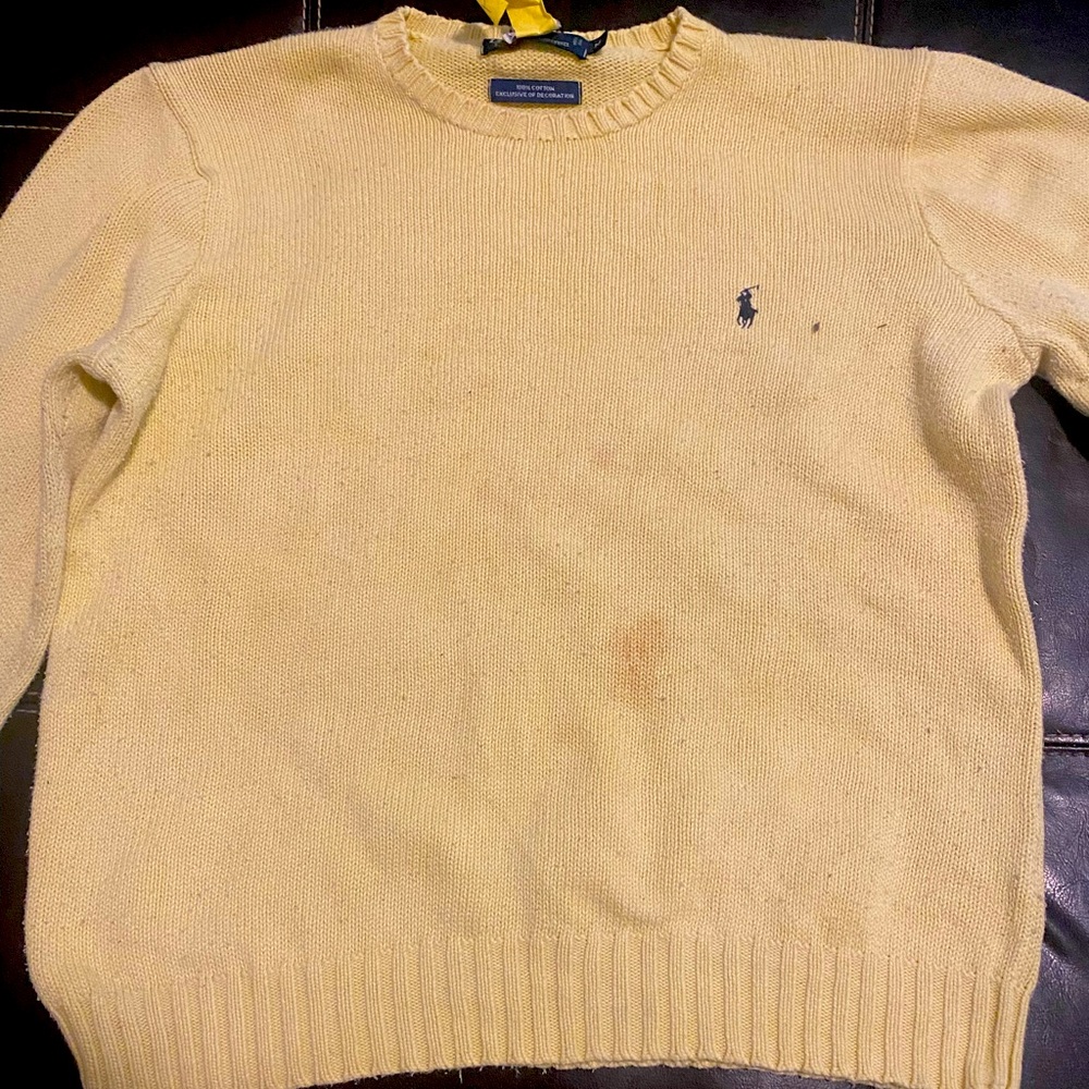 Polo by Ralph Lauren Cable neck sweater Men’s sz small